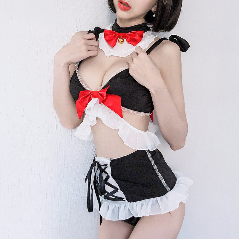 Sexy lingerie cute maid suit