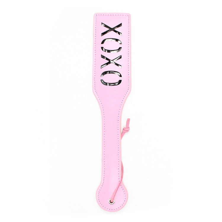 XOXO Leather Hand Bondage Paddle Whip