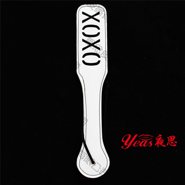 XOXO Leather Hand Bondage Paddle Whip