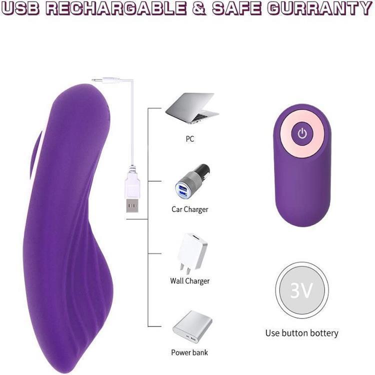 Remote Control Discreet Panty Pleaser Vibrator