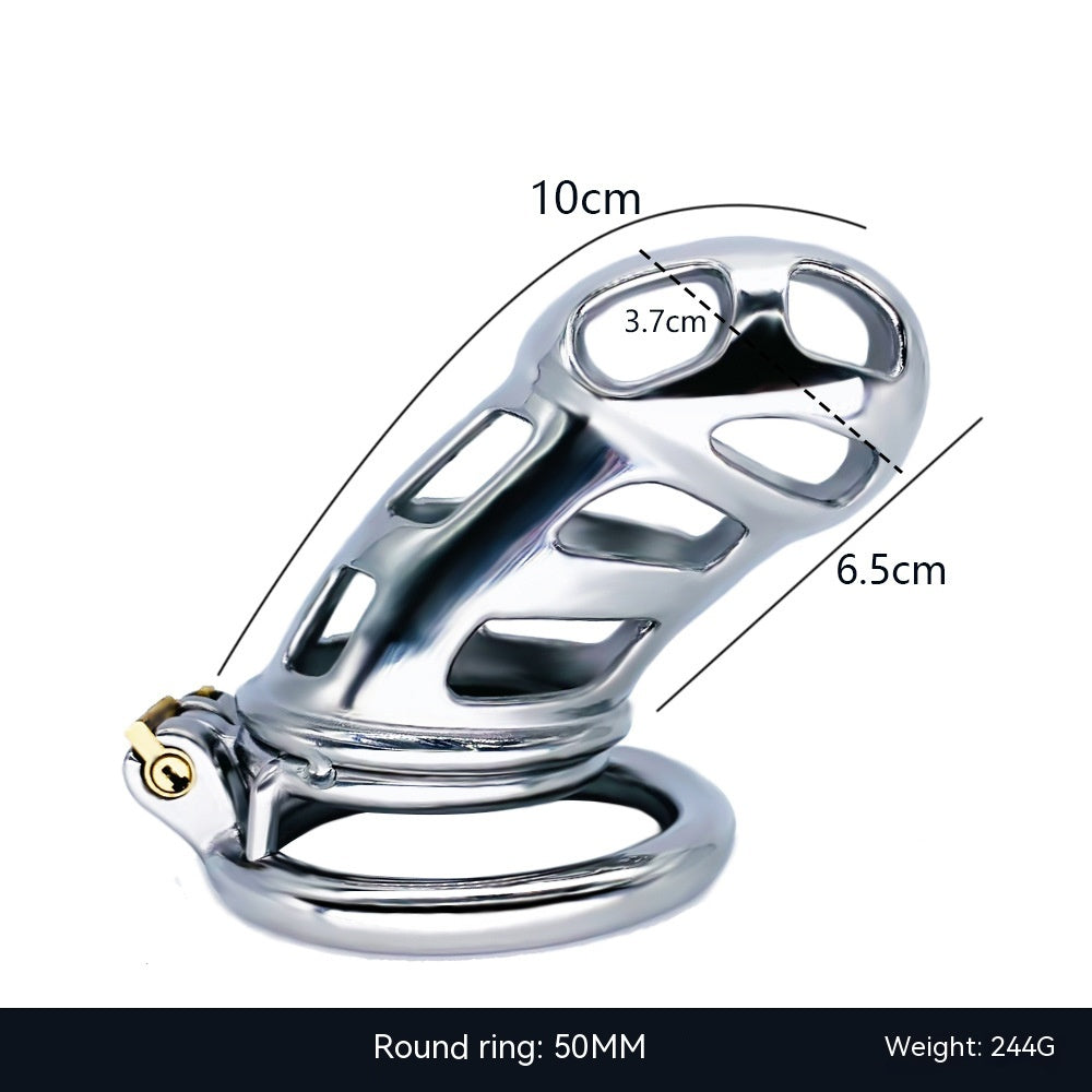 Cobra Arc Ring Men's Stainless Steel Chastity Cage