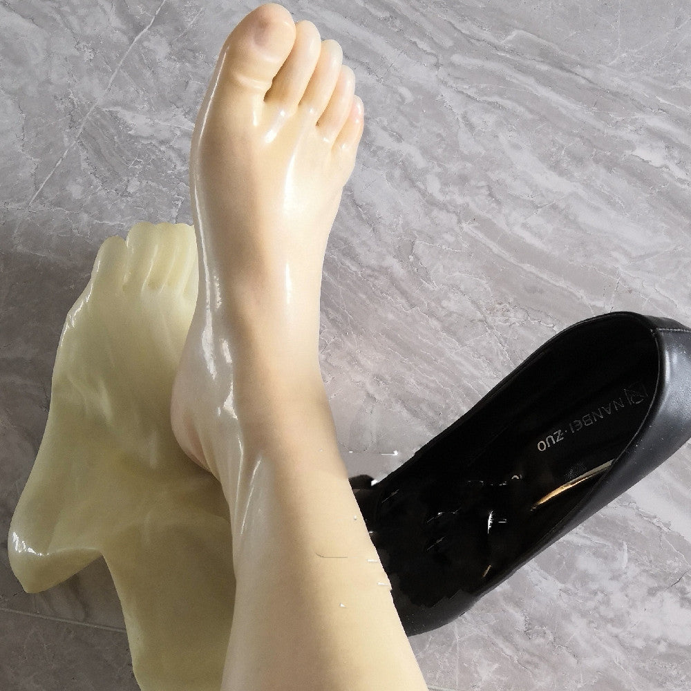 Fit Latex Mid Tube Five Toe Socks