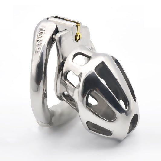 Men's Ring Design Stainless Steel Chastity Cage