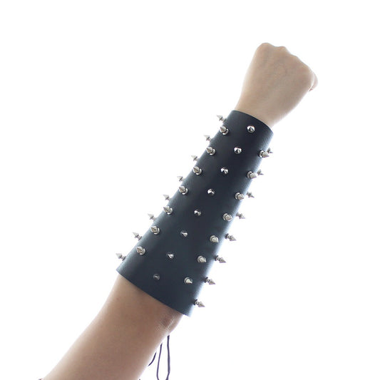 Studded Armor Bondage Wrist Straps