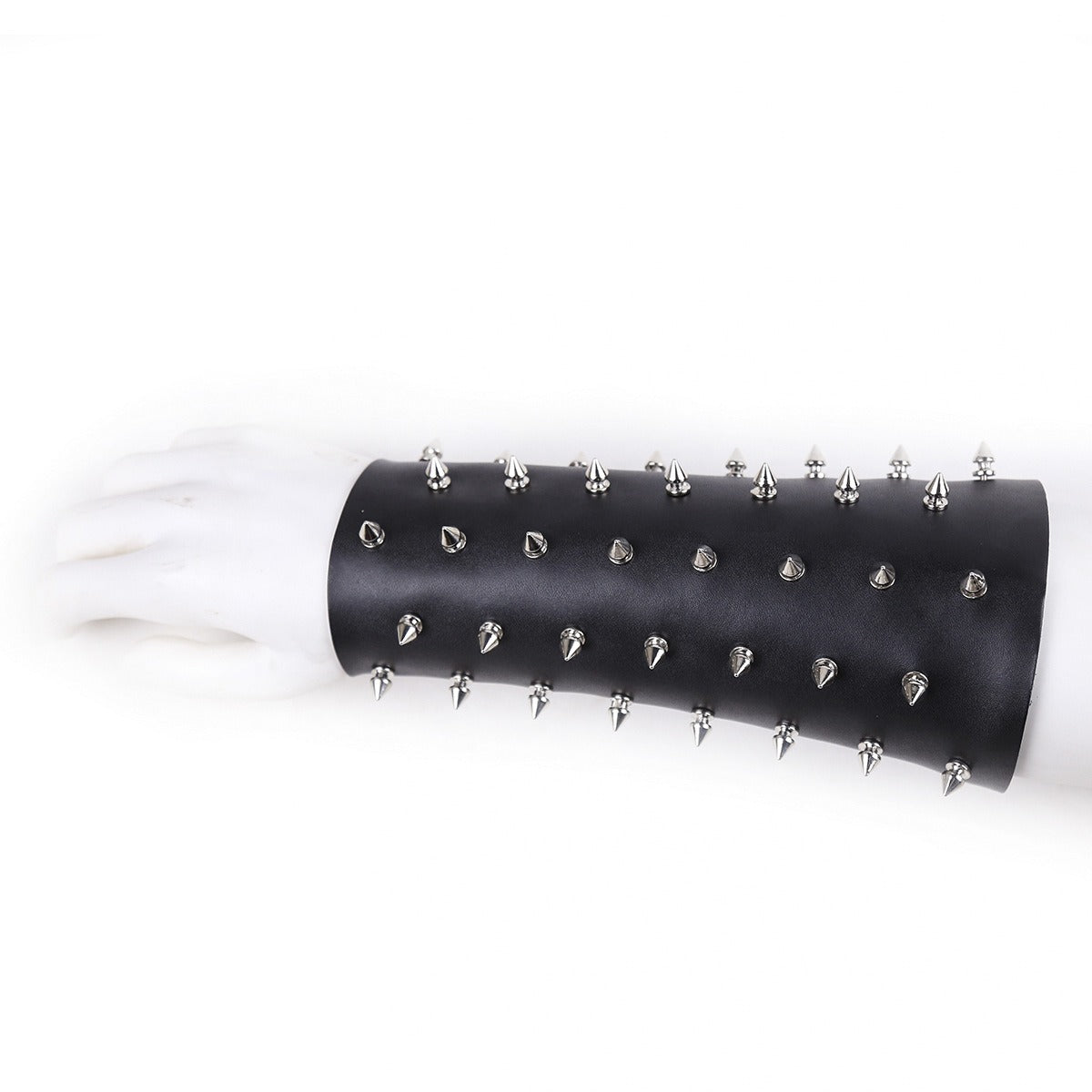 Studded Armor Bondage Wrist Straps