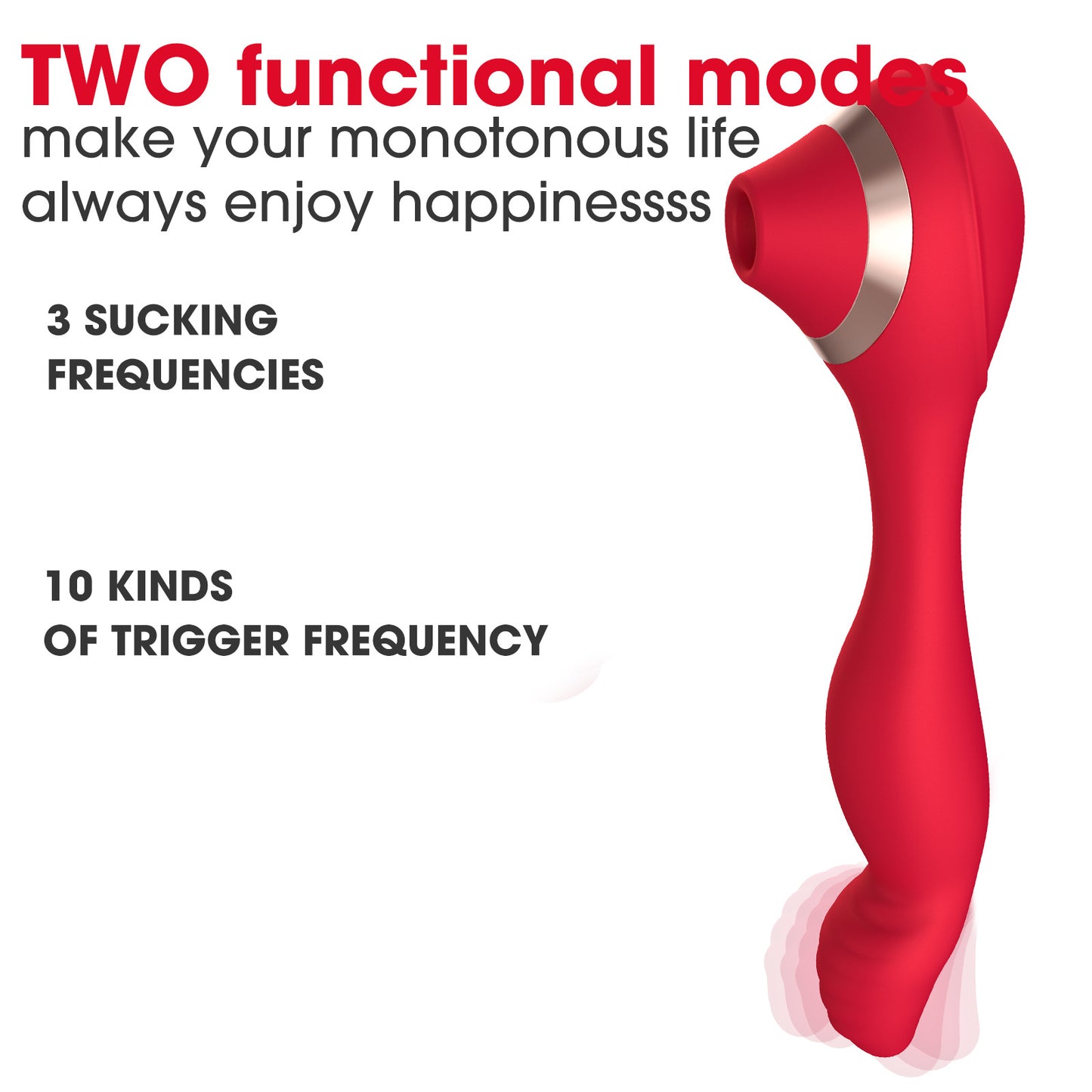 Cupid Magic Finger Pulls Sucking 7-Frequency Vibration  Sex Toy Masturbator Stick