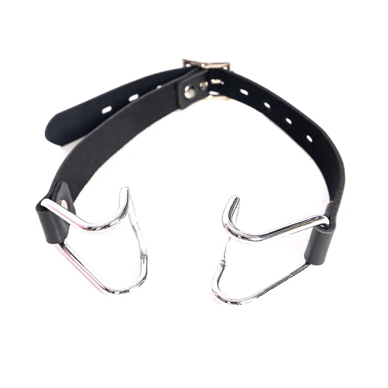 Bdsm Slave Metal Claw Spreader Open Mouth Hook