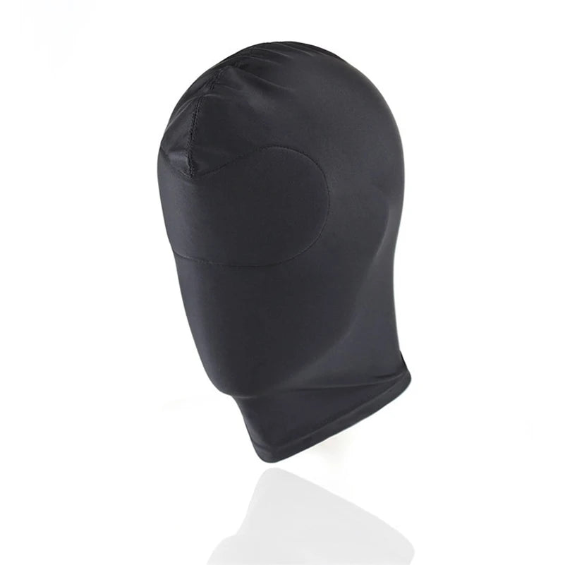 high Elastic Breathable Fetish Face Mask Hood