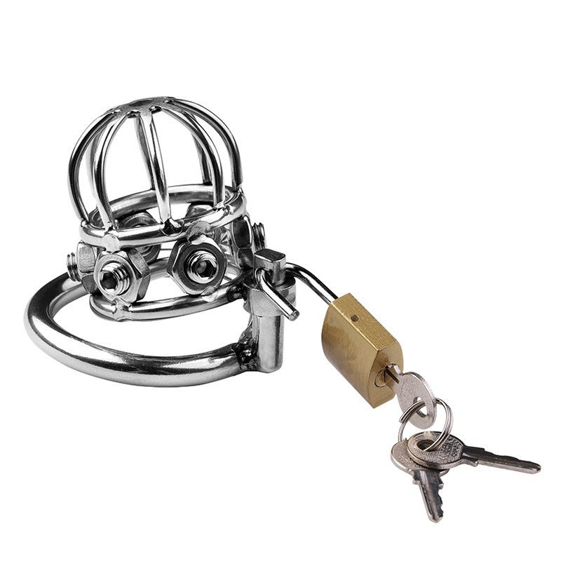 Stainless Steel Chastity Lock For Men Bondage