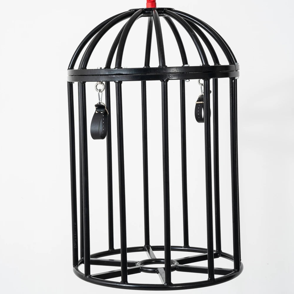 Hanging Birdcage Fetish BDSM Training Love Cage