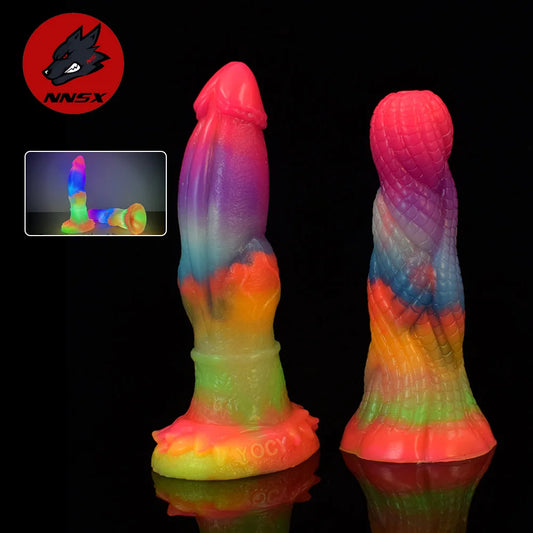 Luminous Dildo Dragon Suction Cup Dildo