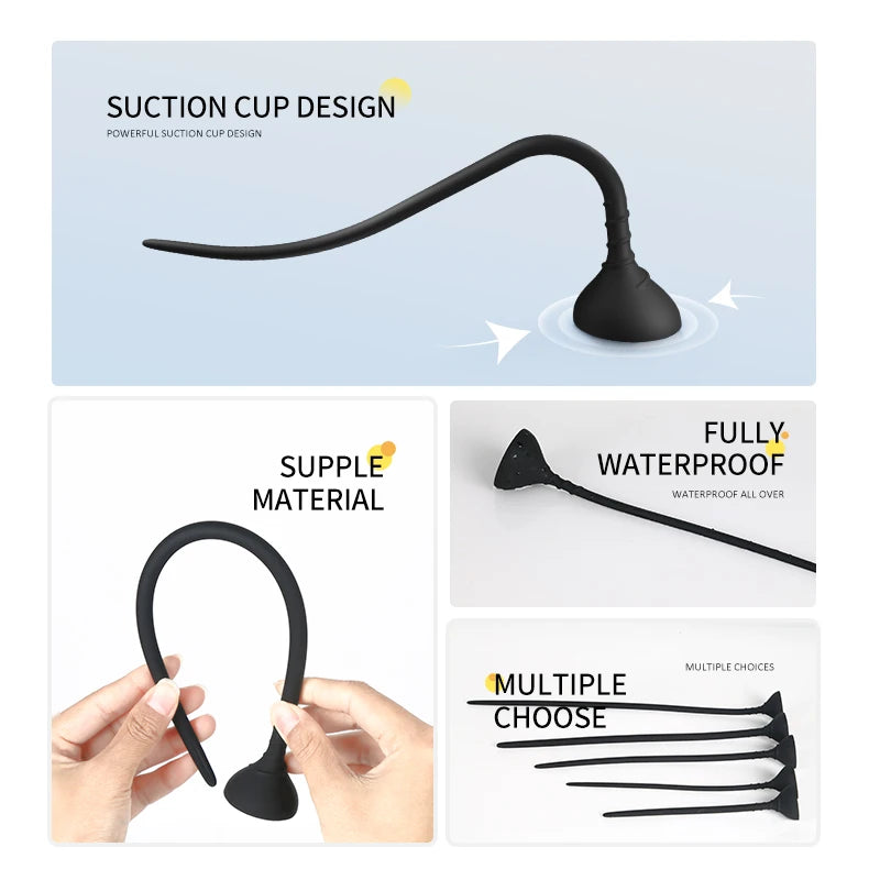 Silicone Urethral Plug Sound Dilators Horse Eye Stick