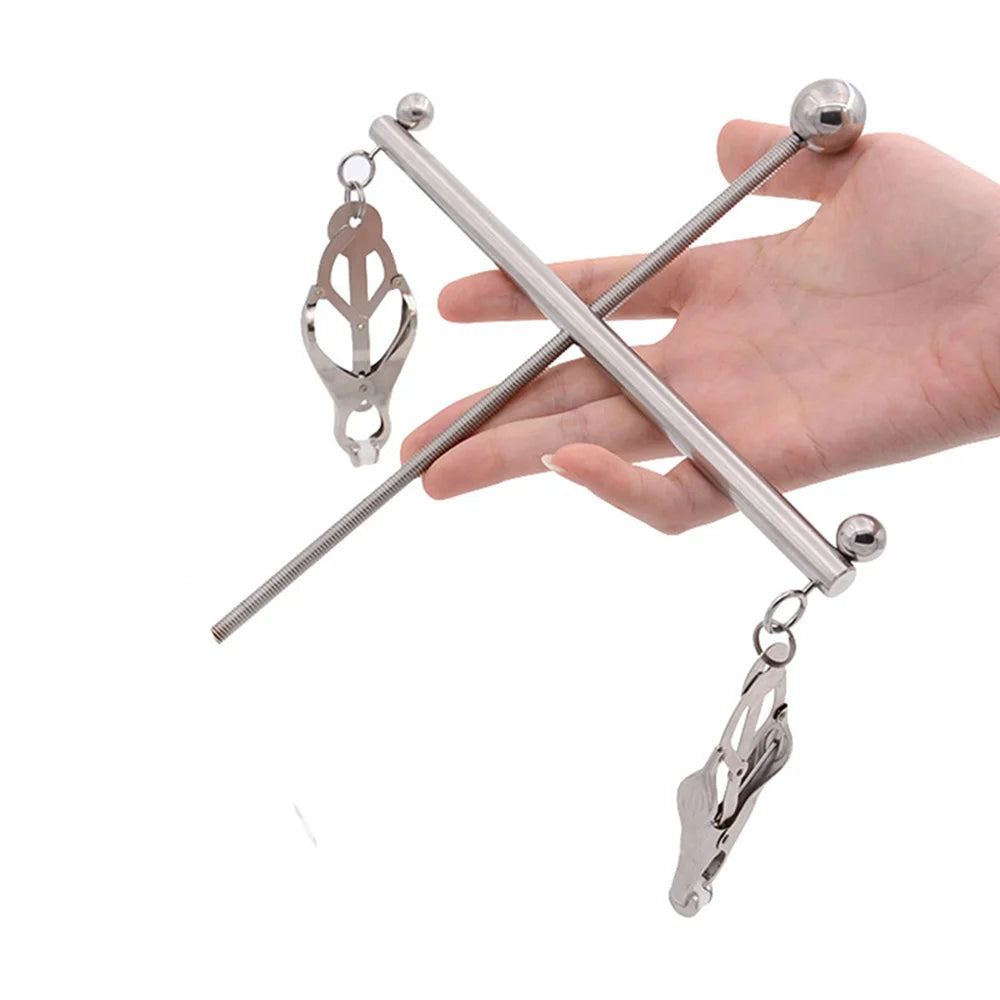 Female Breast Stretcher BDSM Slave Nipple Clamp