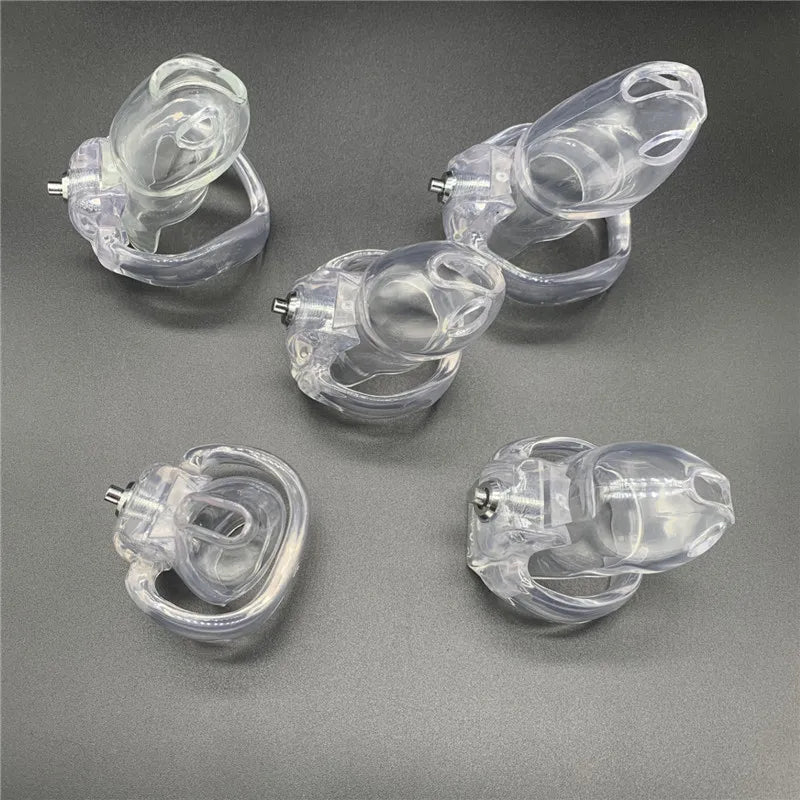 HT-V5 Click&Lock Male Chastity Cage