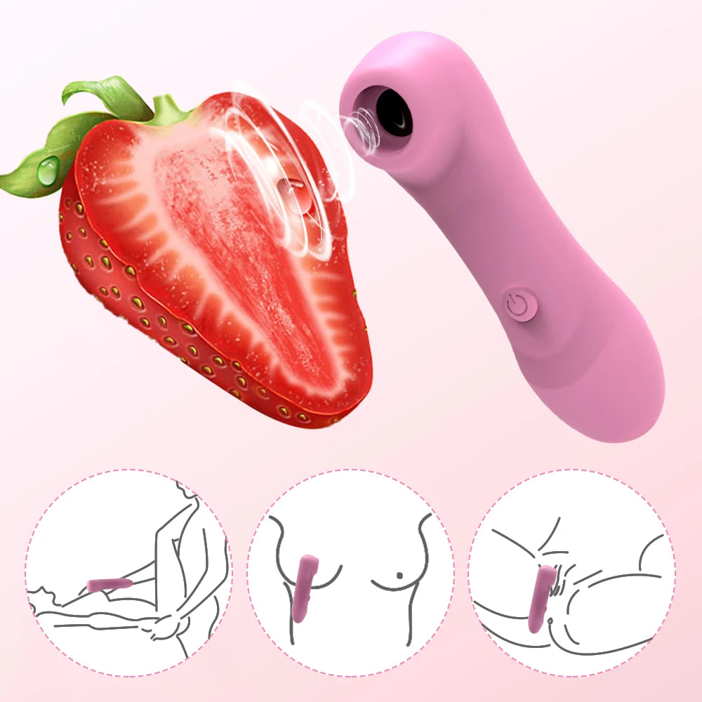 Clit Sucker Vagina Sucking Vibrator Female Clitoris Vacuum Stimulator