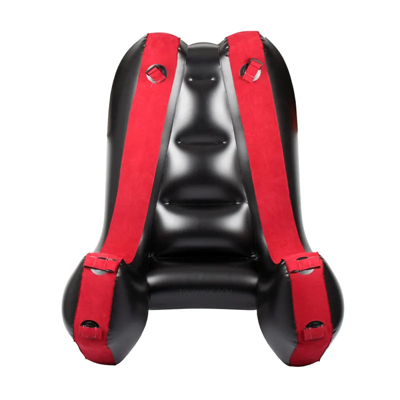 BDSM Open Leg Bondage Cushion Inflatable Sofa With Cuff Kit Furniture