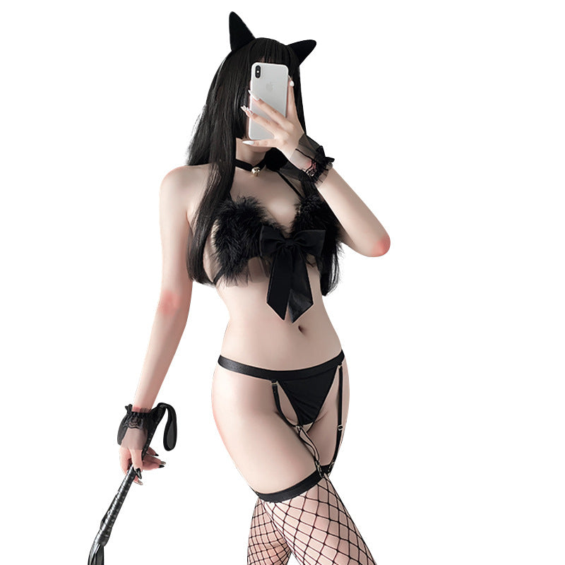 Three-point Cat Girl Uniform Temptation Suit