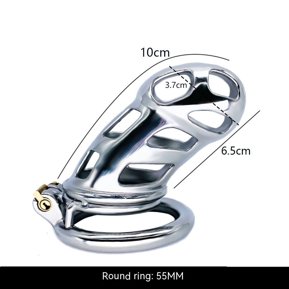 Cobra Arc Ring Men's Stainless Steel Chastity Cage