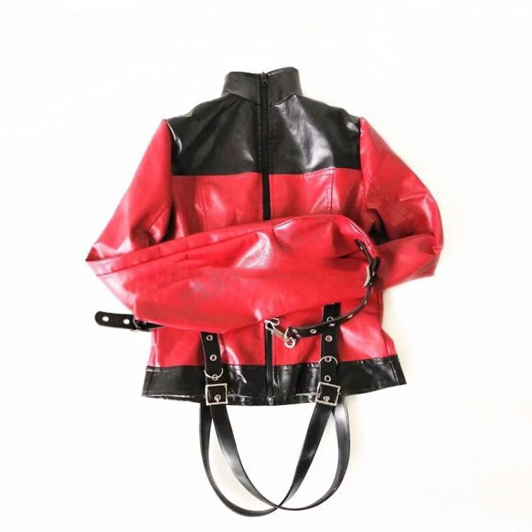 All-inclusive Leather Restraint Jacket Bondage Strap